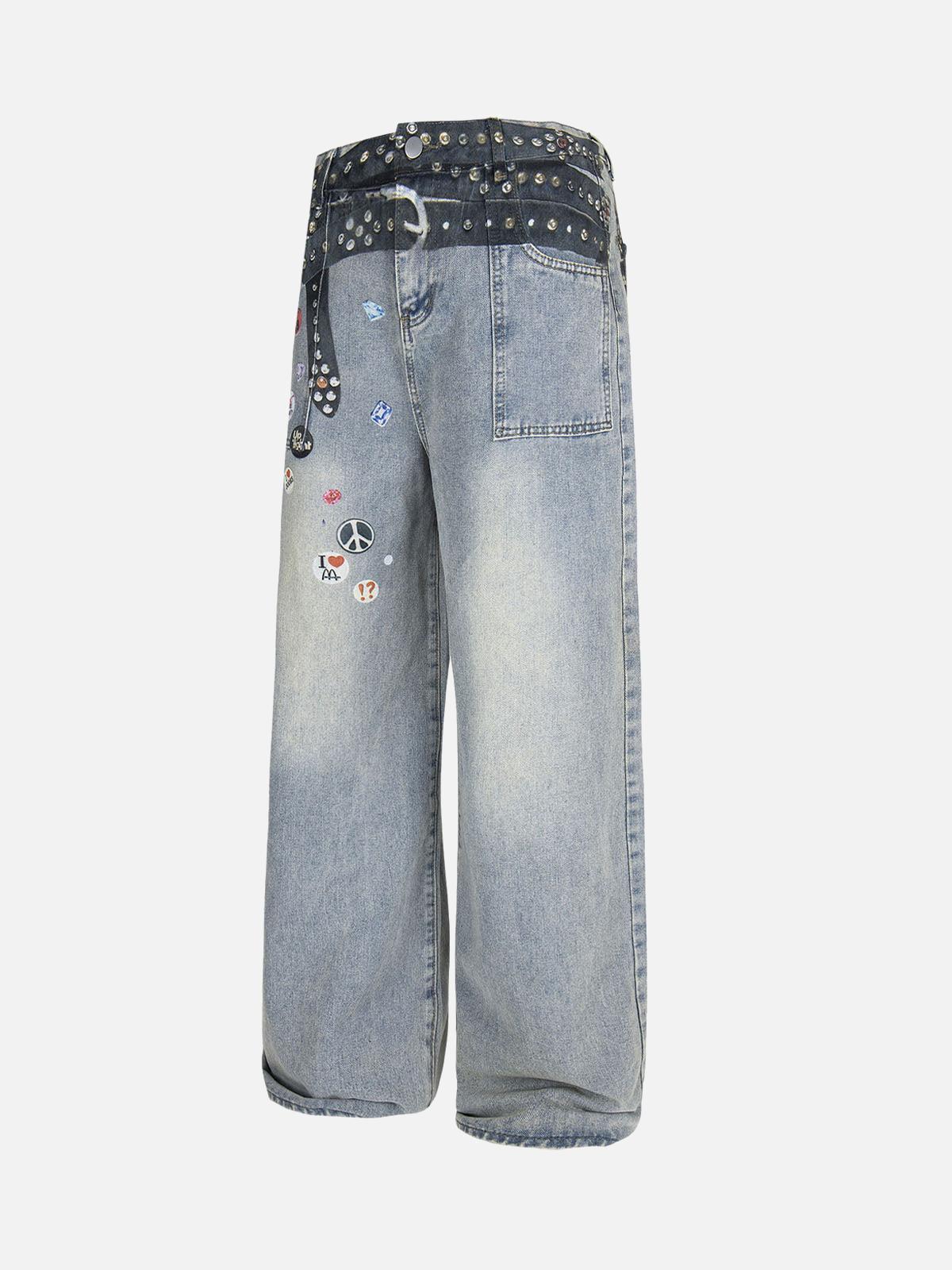 Vaquero Print RO Valmont — Distinción urbana irresistible | Denim