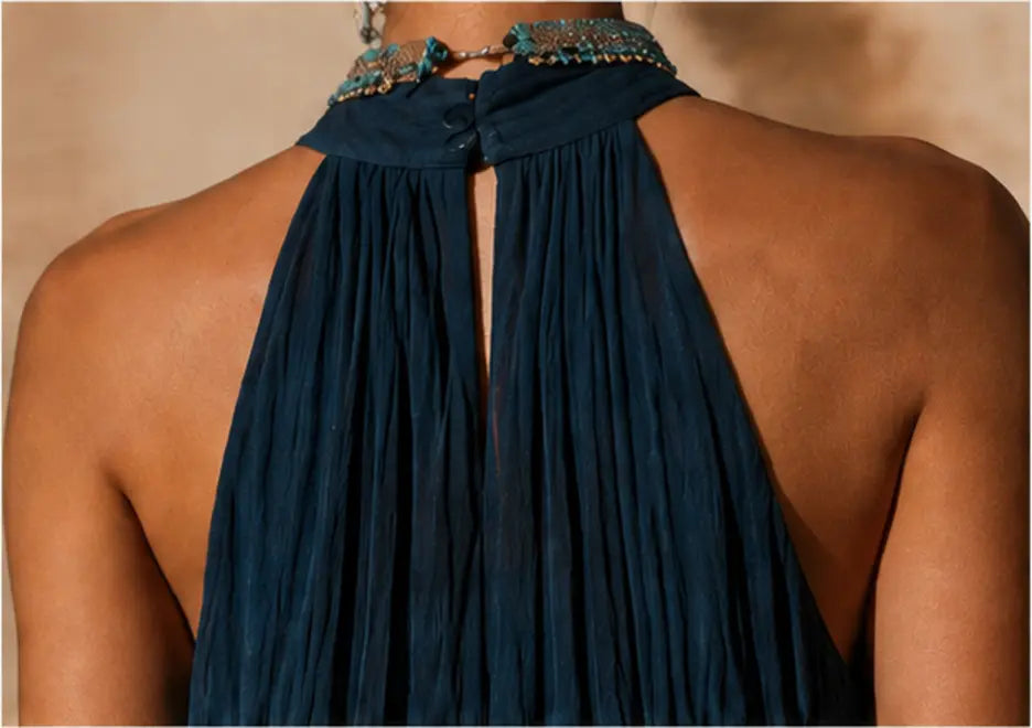 Paula | Vestido Largo - Modelo Halter
