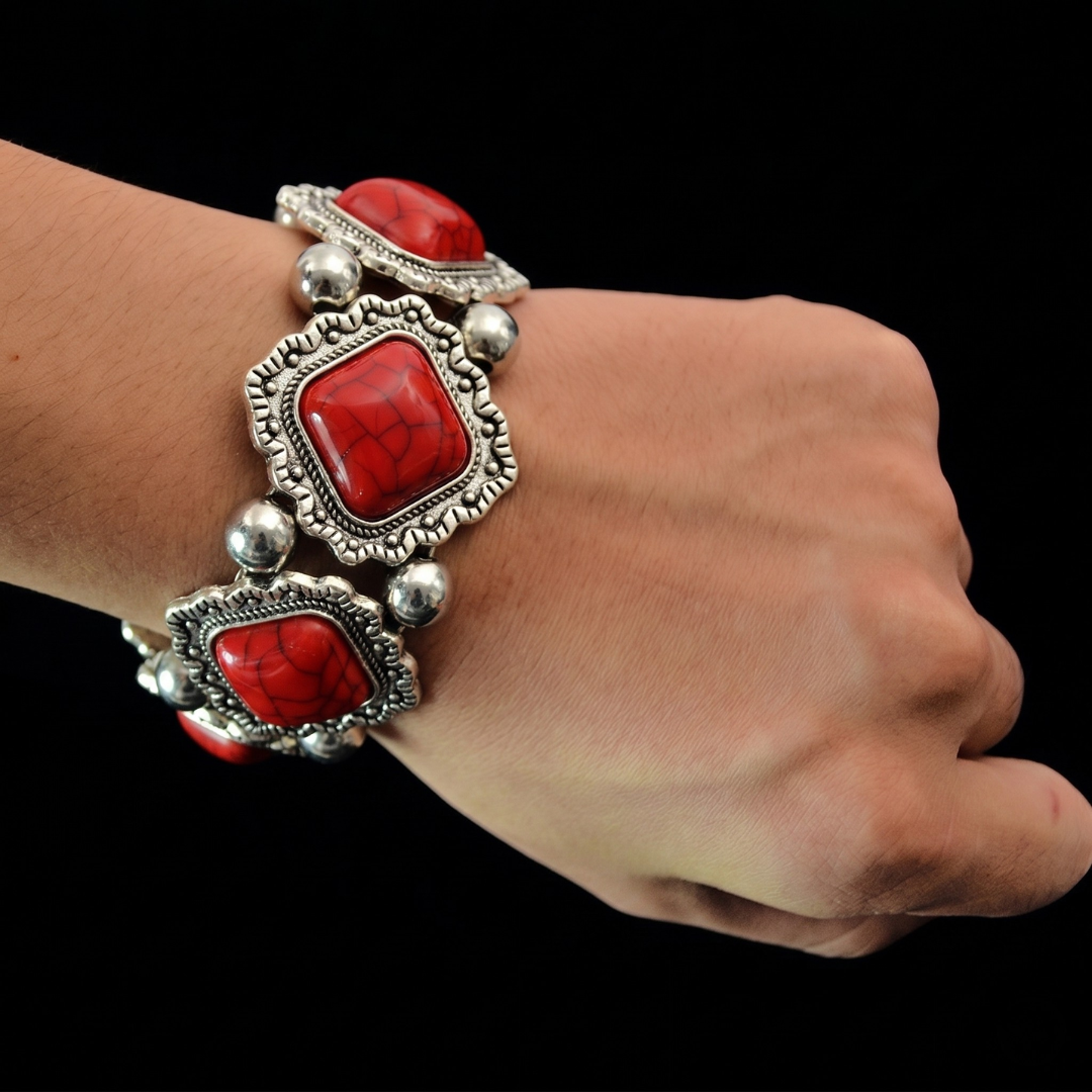 Pulsera Nomade Concho Valmont — Elegancia irresistible | Blanco