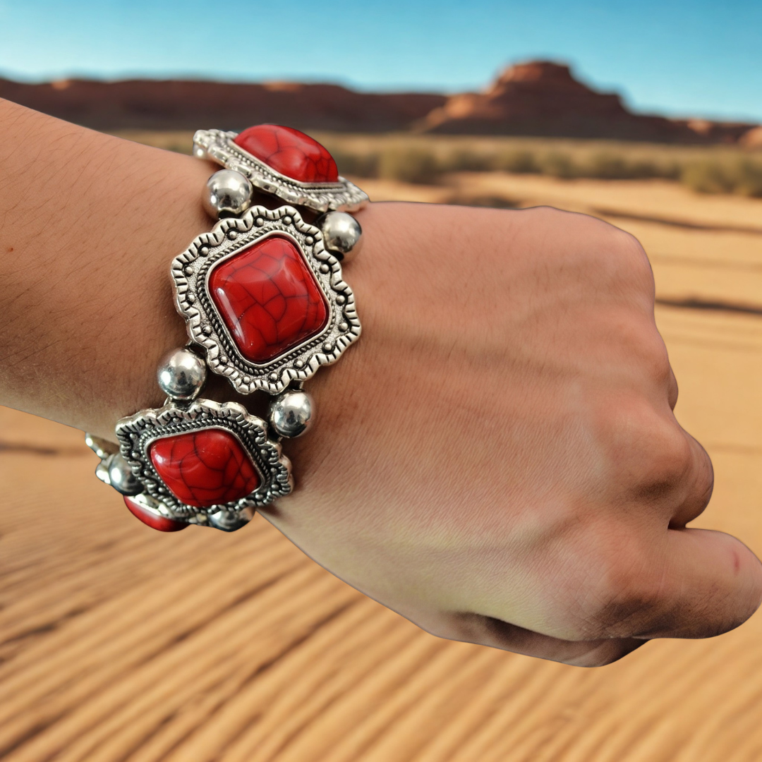 Pulsera Nomade Concho Valmont — Elegancia irresistible | Blanco
