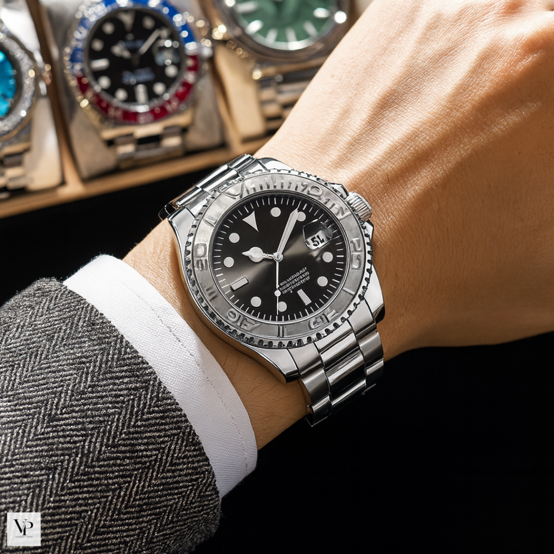 Suisse Monarch Valmont — Reloj Precisión Suiza | Elegancia Masculina