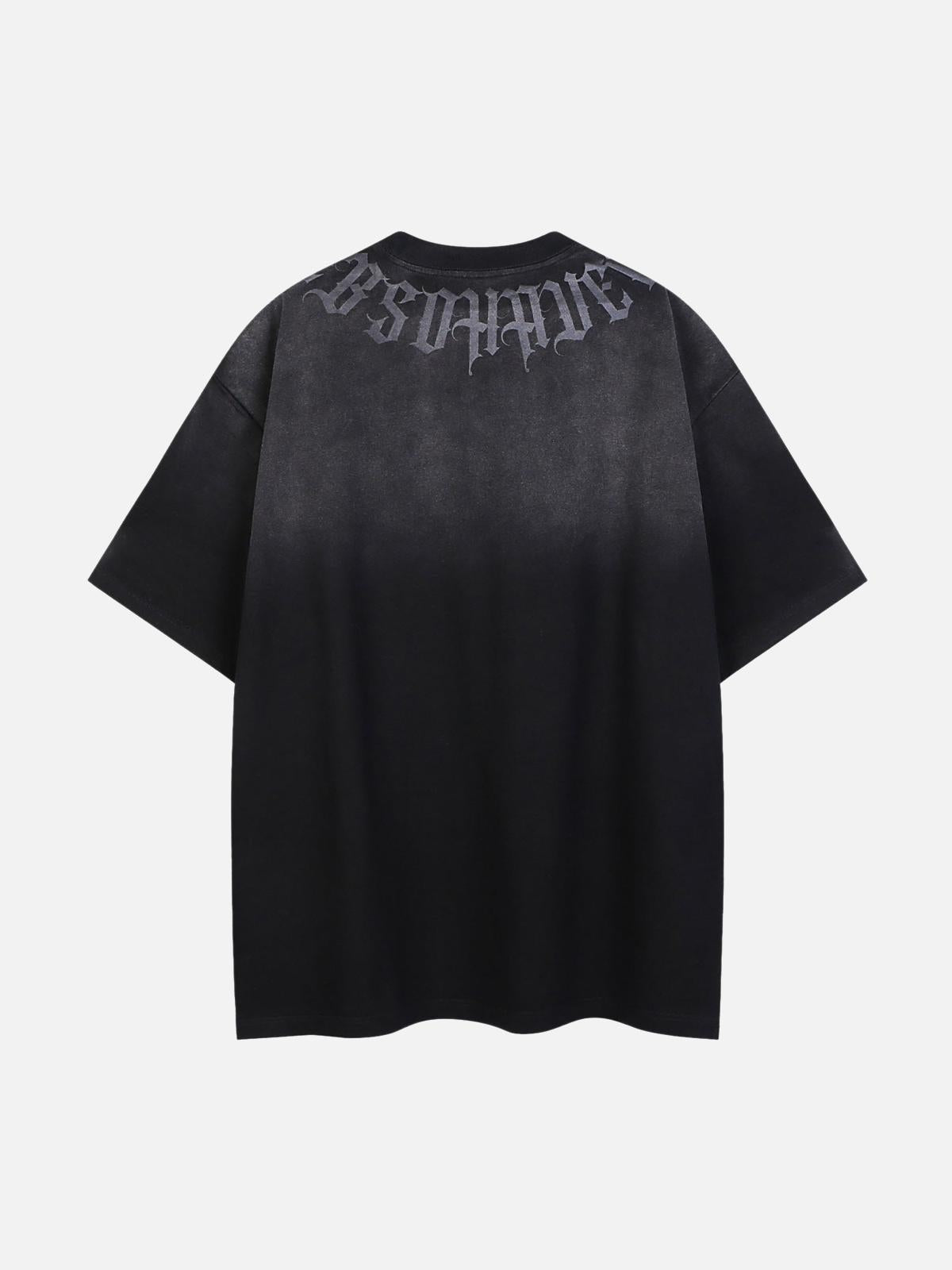 Camiseta Gradient Retro Valmont — Distinción urbana irresistible | Degradado