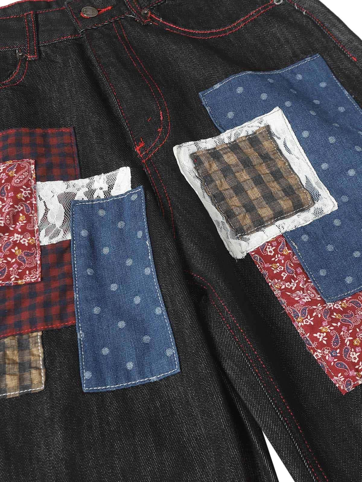 Vaquero Retro Patchwork Valmont — Distinción urbana irresistible | Denim
