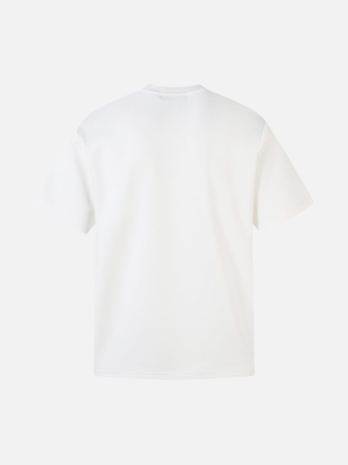 Camiseta Rivet Letter Valmont — Distinción urbana irresistible | Rojo