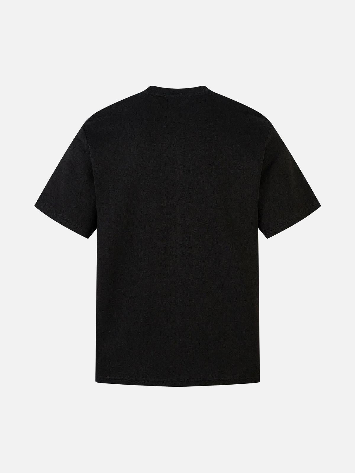 Camiseta Rivet Letter Valmont — Distinción urbana irresistible | Rojo