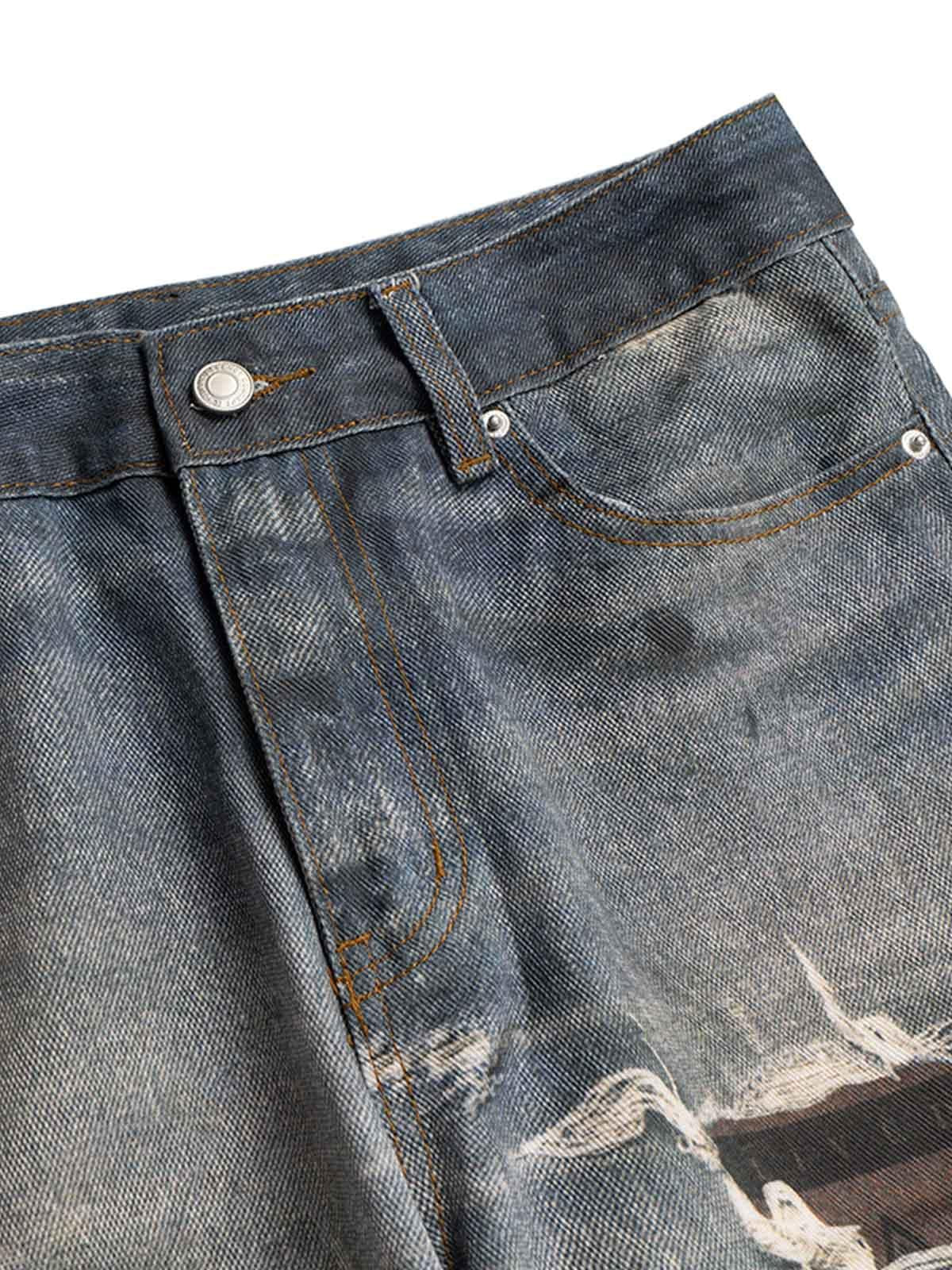 Vaquero Flare Retro Valmont — Distinción urbana irresistible | Vintage Wash