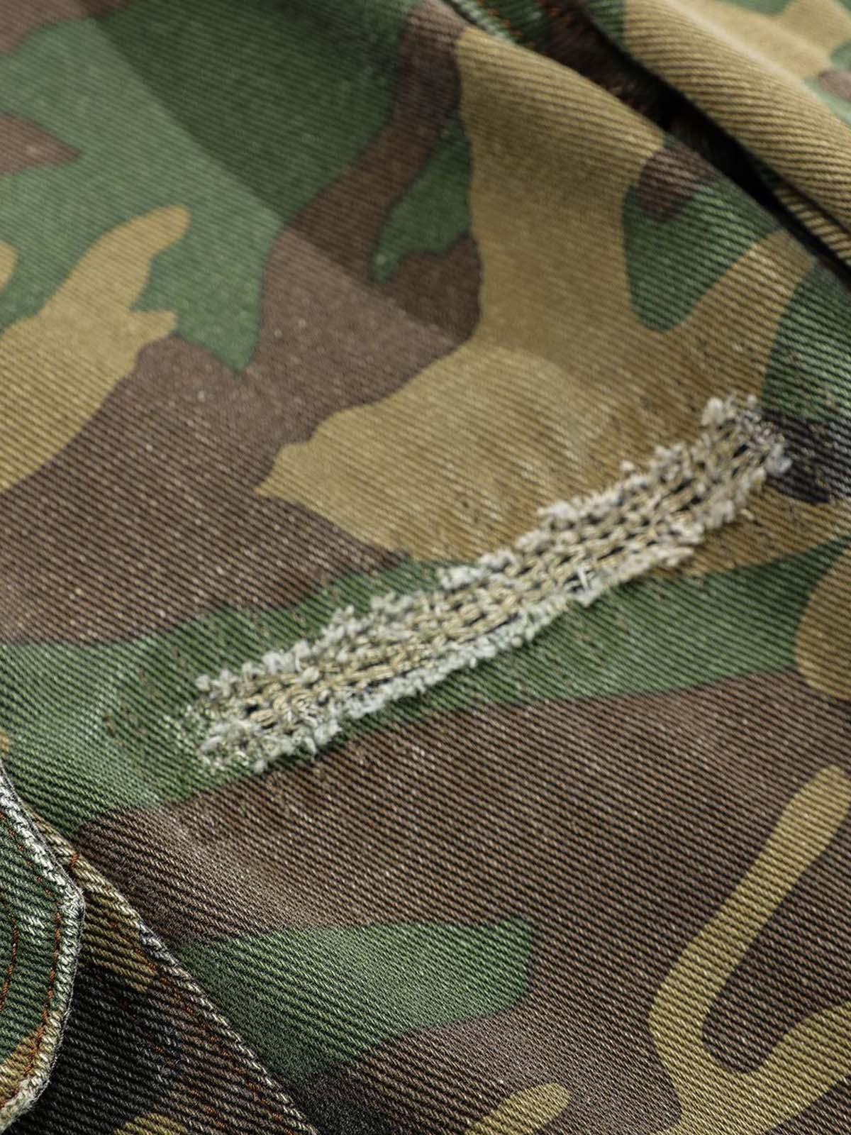 Pantalón Cargo Camo Flare Valmont — Distinción urbana irresistible | Rojo