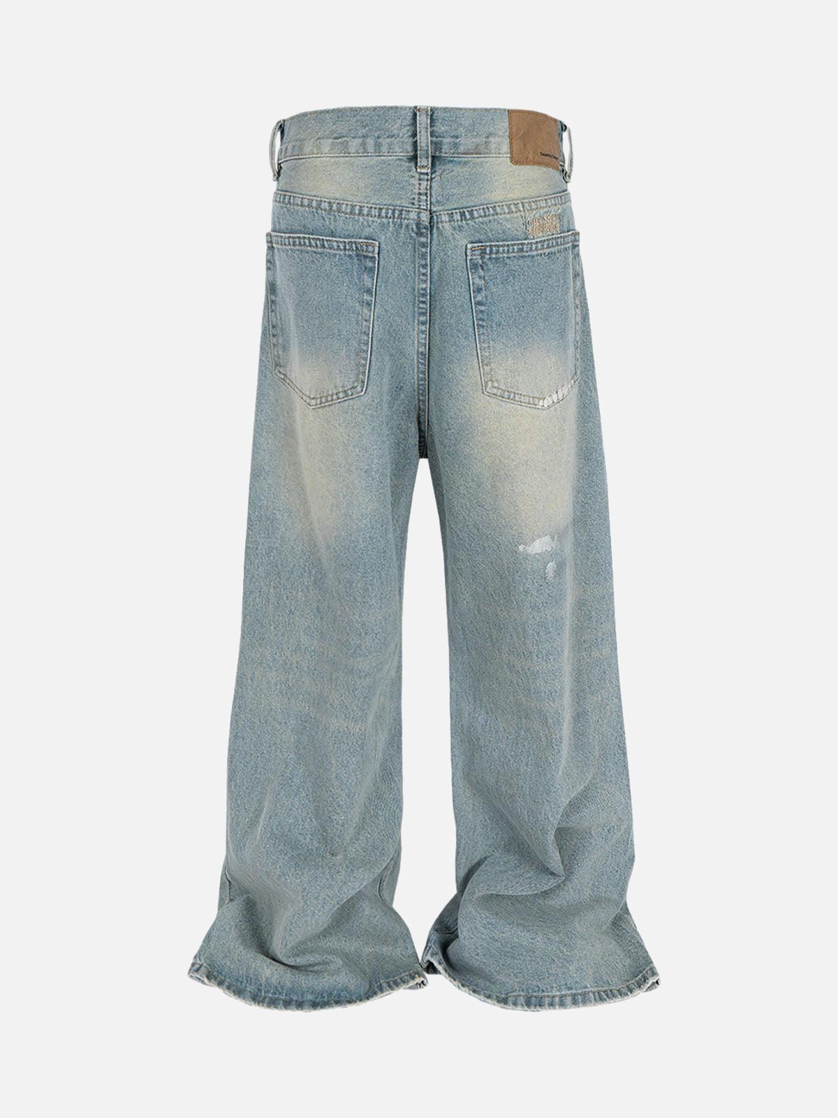 Vaquero Flare Roto Valmont — Distinción urbana irresistible | Denim