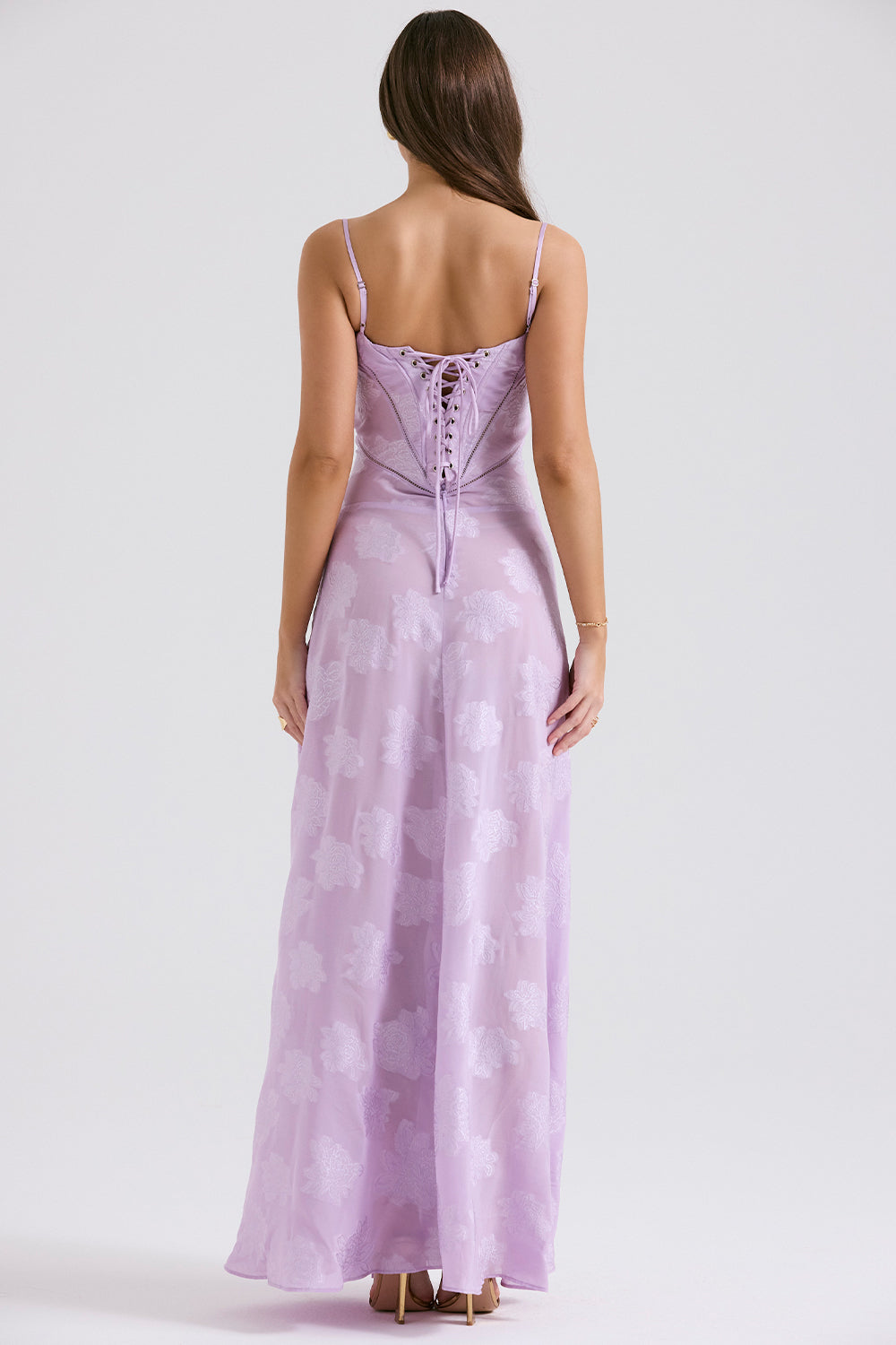 Noir Seren Valmont — Vestido Corsé de Terciopelo Floral | Noir de Luxe