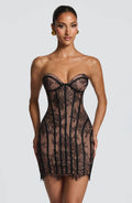 Sian Valmont — Vestido Corto Negro | Edición Limitada Noir