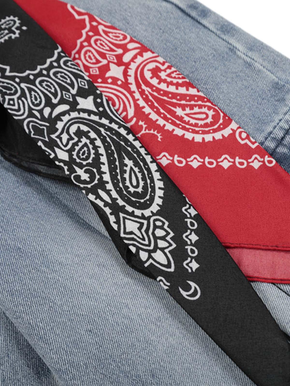 Vaquero Pañuelo Plisado Valmont — Distinción urbana irresistible | Denim