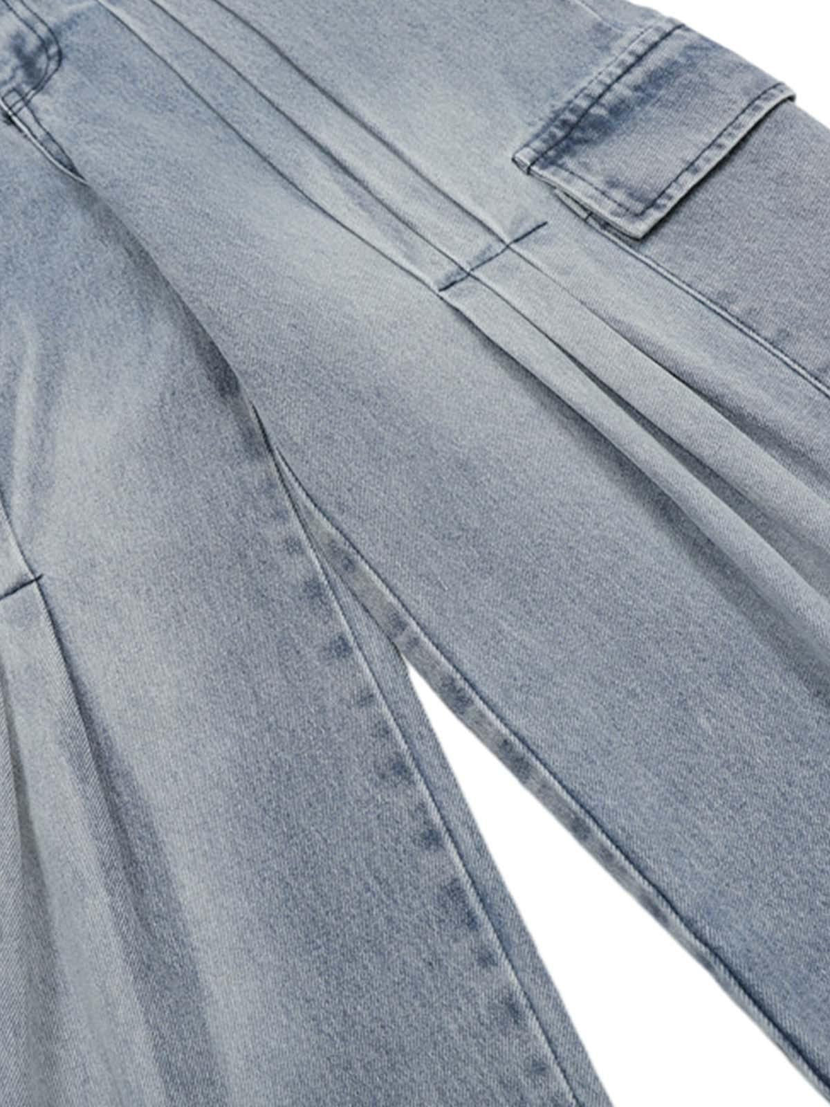 Vaquero Pañuelo Plisado Valmont — Distinción urbana irresistible | Denim