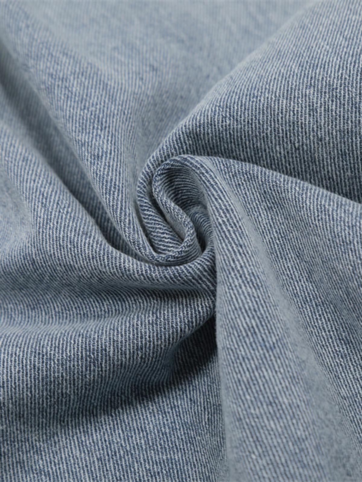 Vaquero Pañuelo Plisado Valmont — Distinción urbana irresistible | Denim