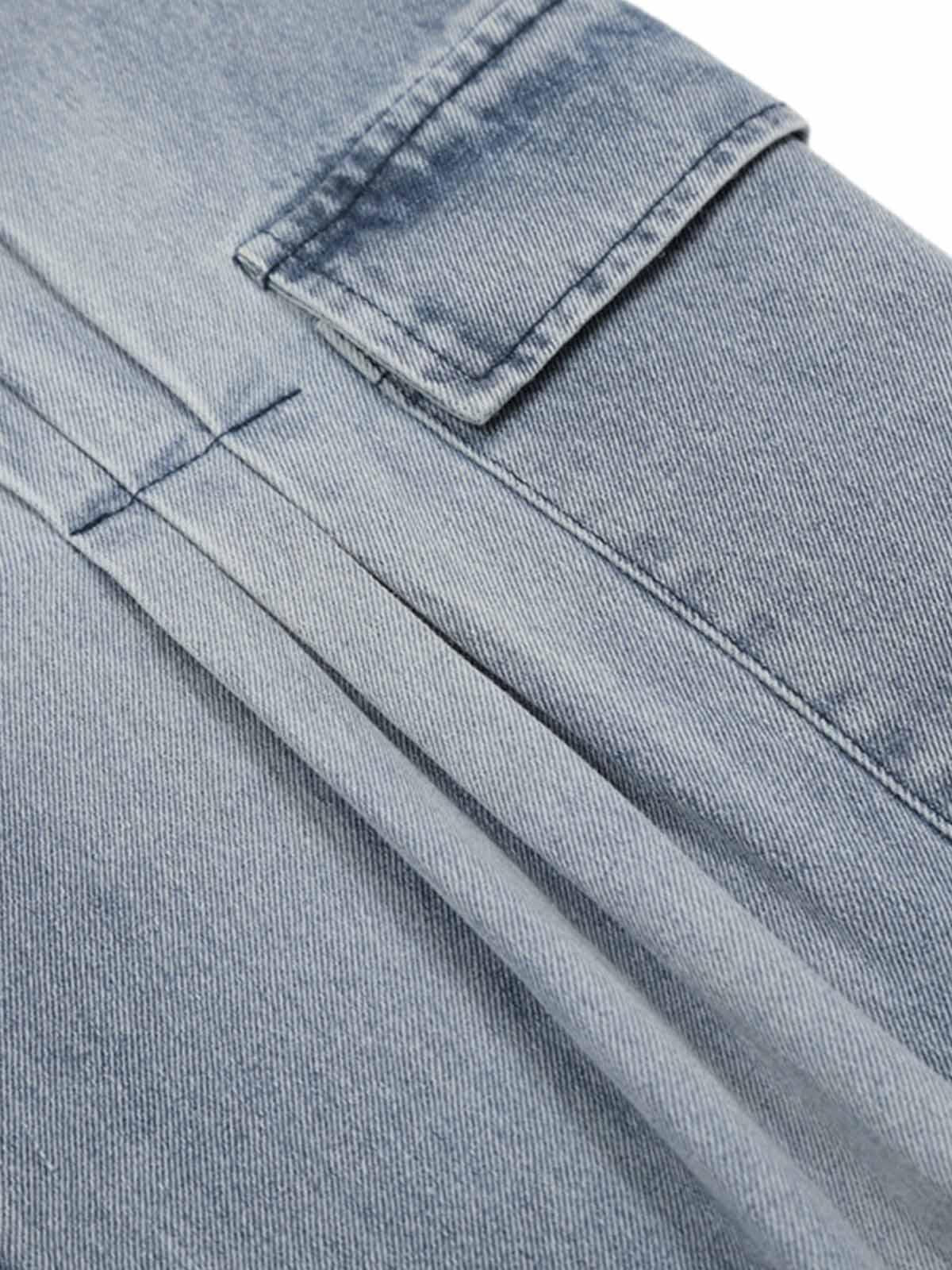 Vaquero Pañuelo Plisado Valmont — Distinción urbana irresistible | Denim