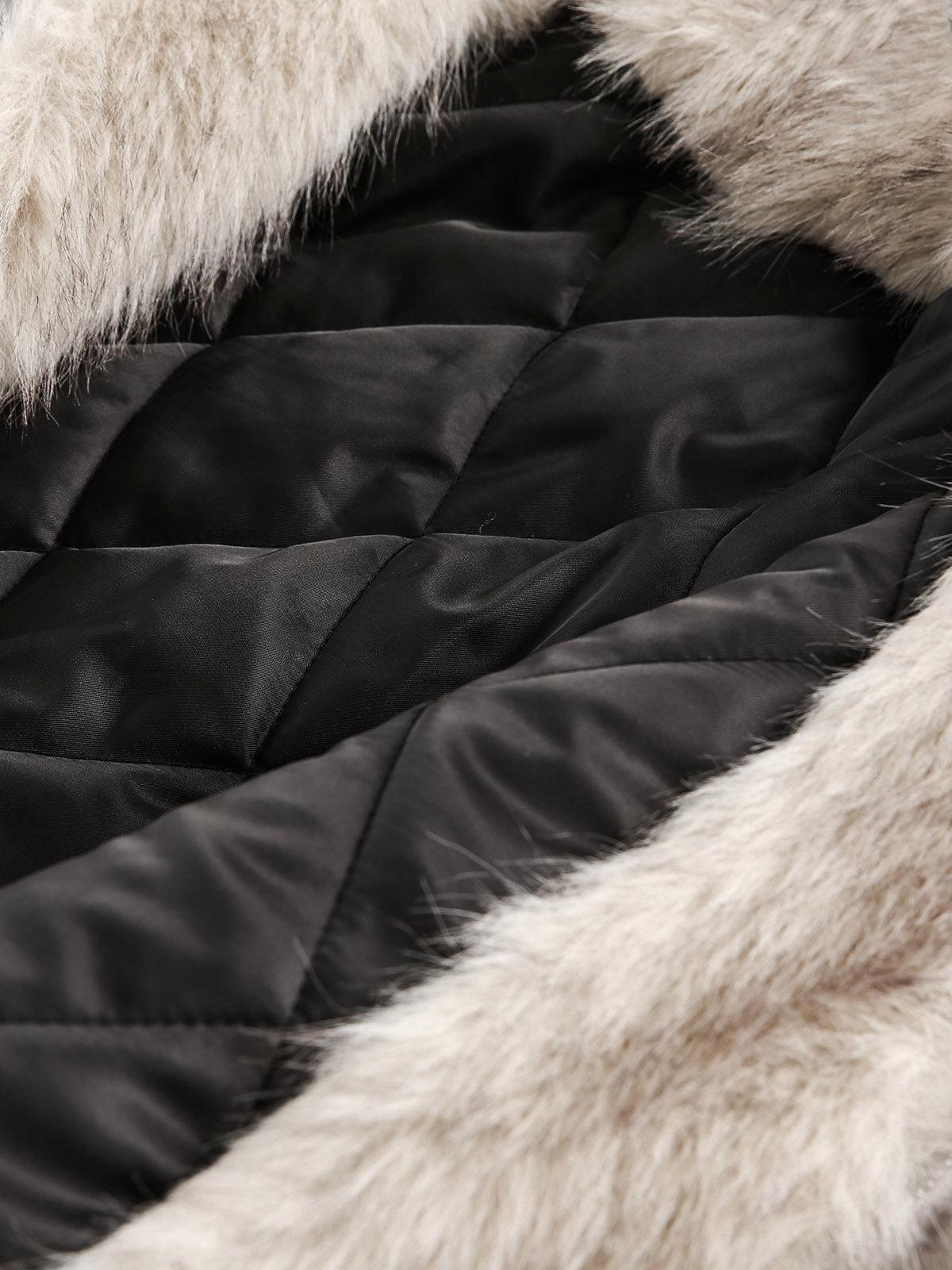 Chaqueta Fur Quilted Valmont — Distinción urbana irresistible | Urban