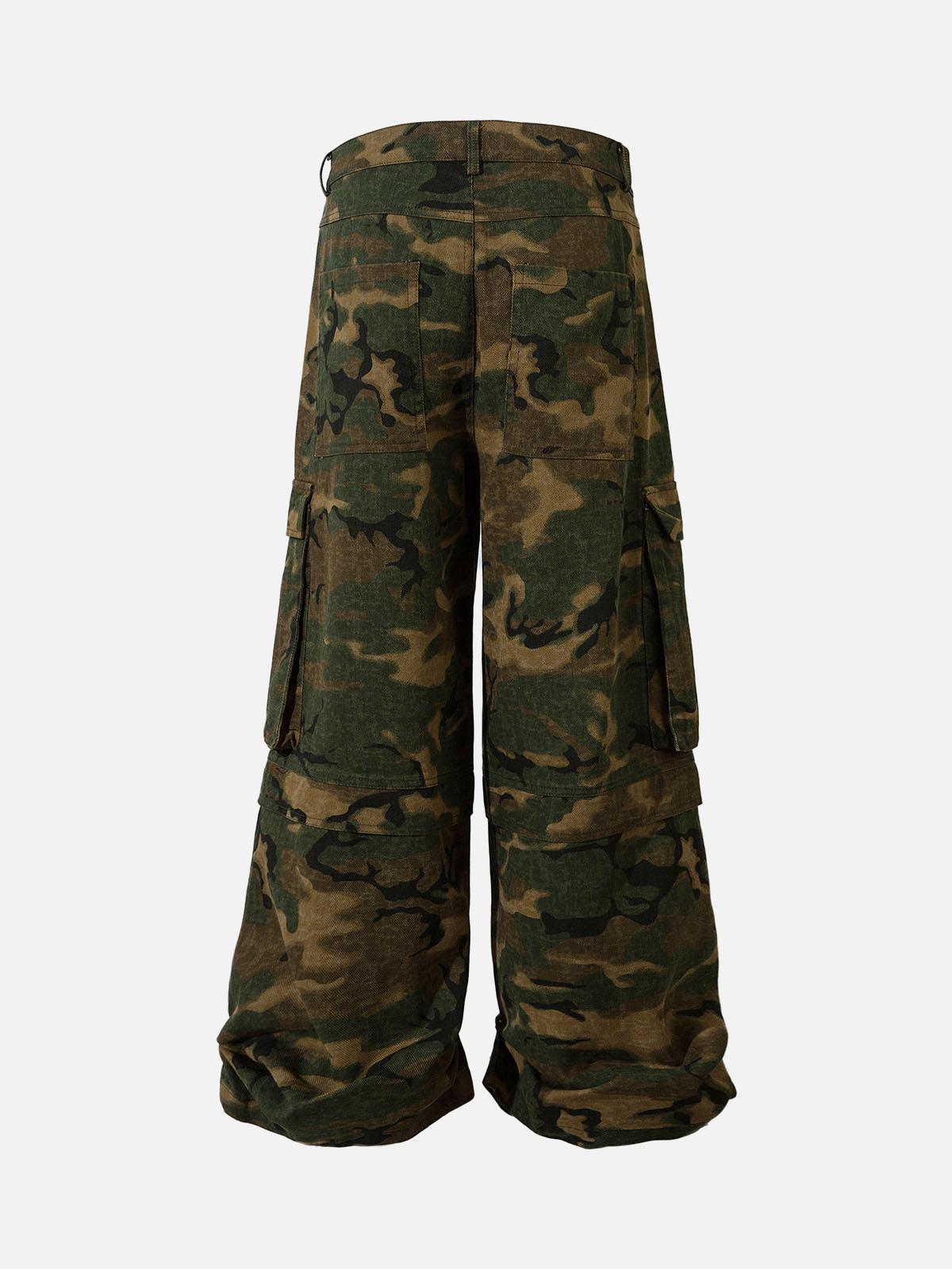 Pantalón Cargo Camo Street Valmont — Distinción urbana irresistible | Verde