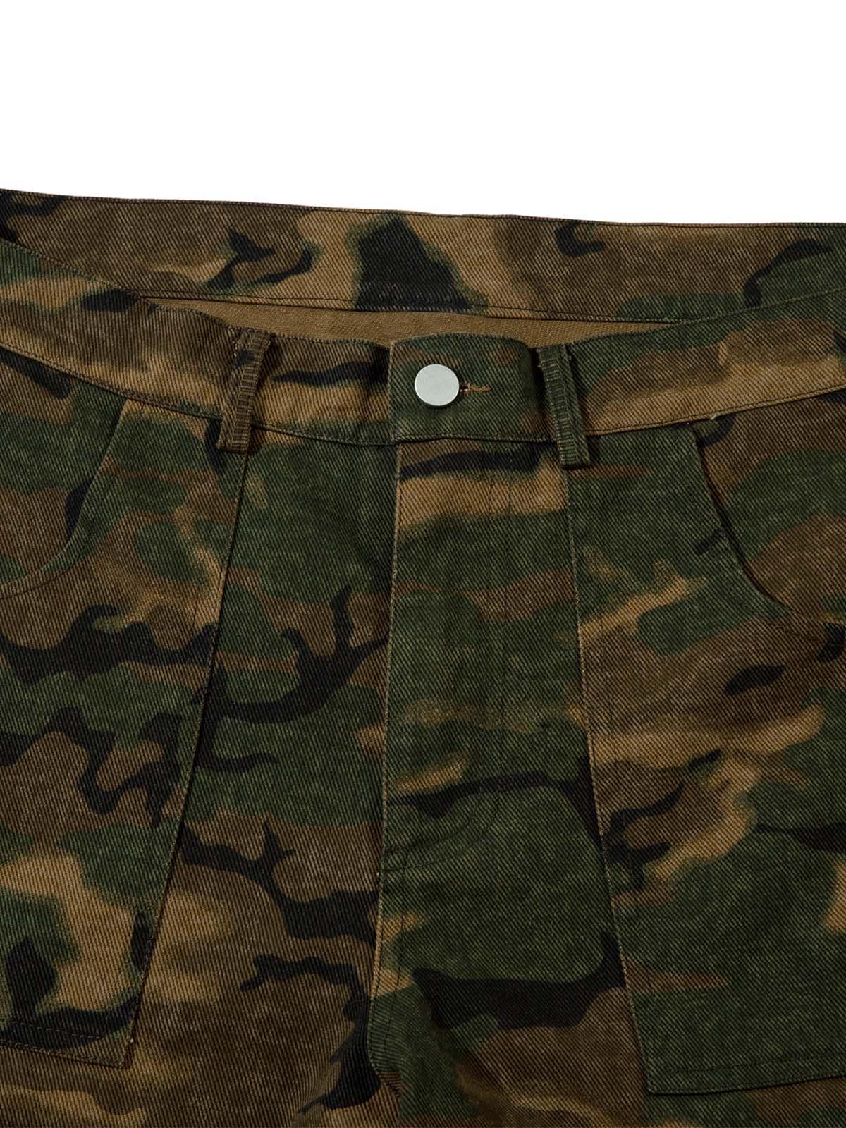 Pantalón Cargo Camo Street Valmont — Distinción urbana irresistible | Verde