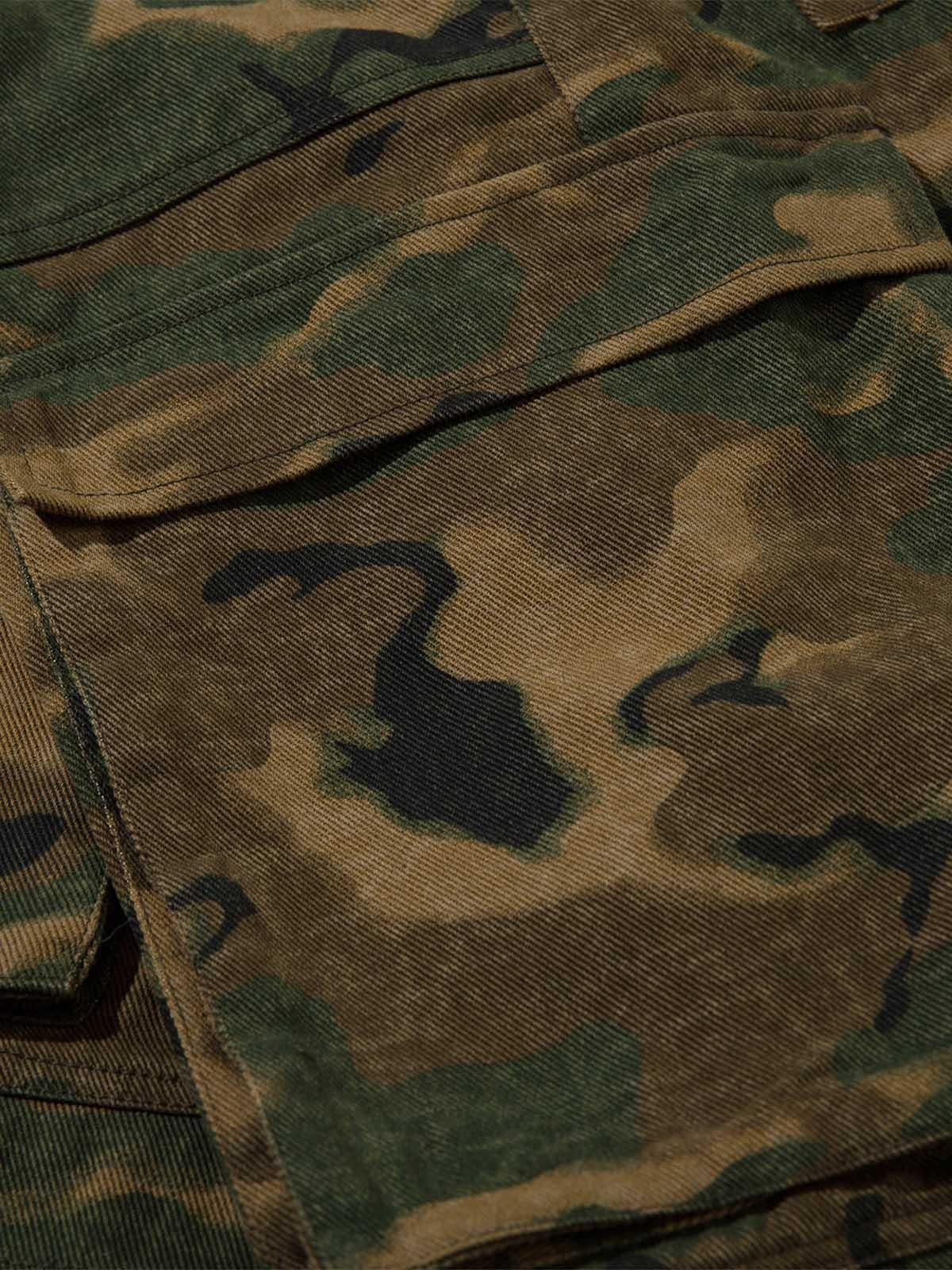 Pantalón Cargo Camo Street Valmont — Distinción urbana irresistible | Verde