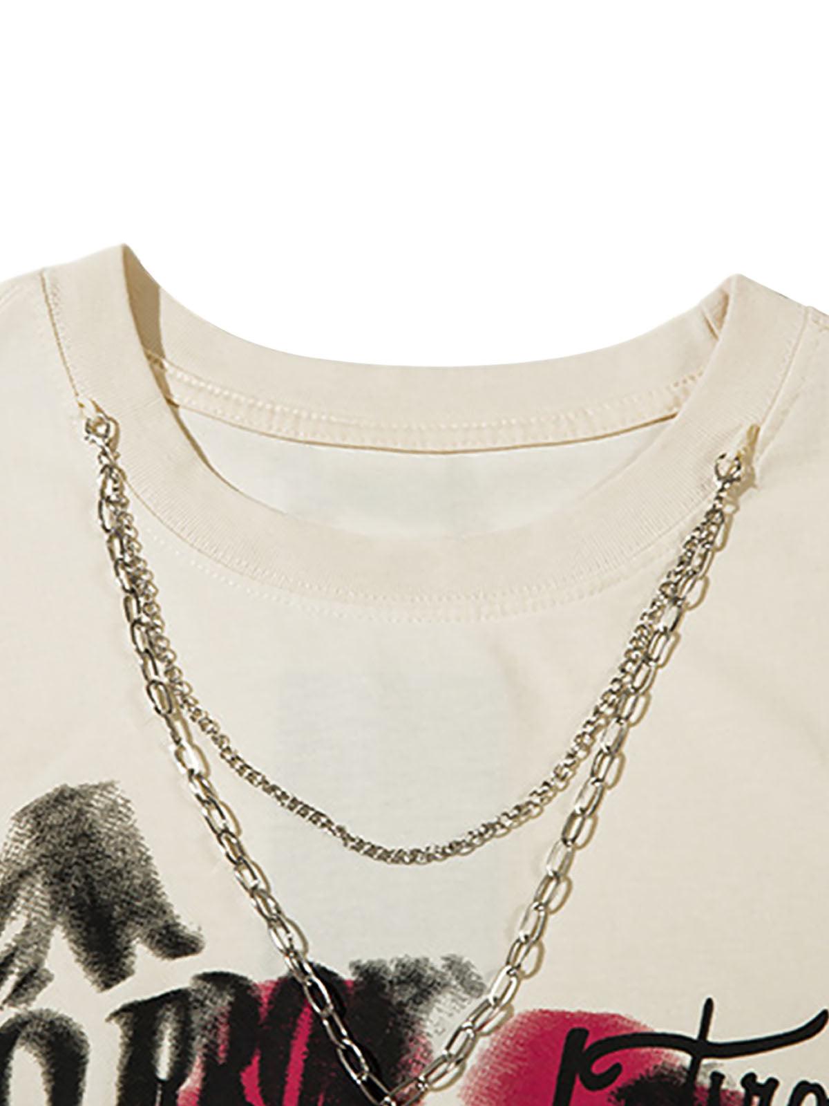 Chaleco Graffiti Necklace Valmont — Distinción urbana irresistible | Graffiti