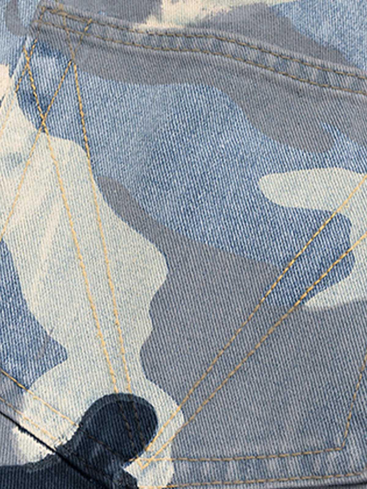 Vaquero Retro Camuflaje Valmont — Distinción urbana irresistible | Camuflaje