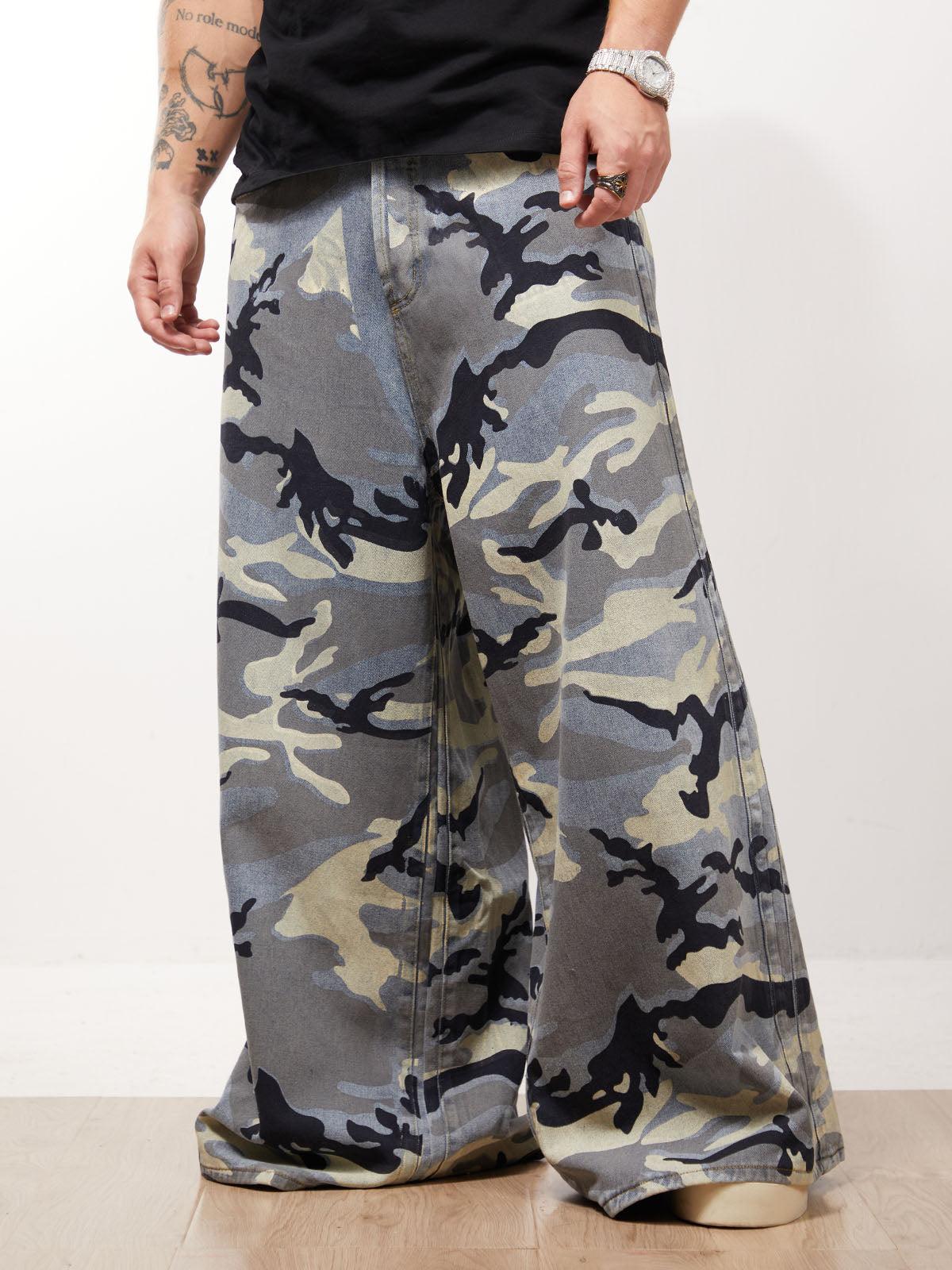 Vaquero Retro Camuflaje Valmont — Distinción urbana irresistible | Camuflaje