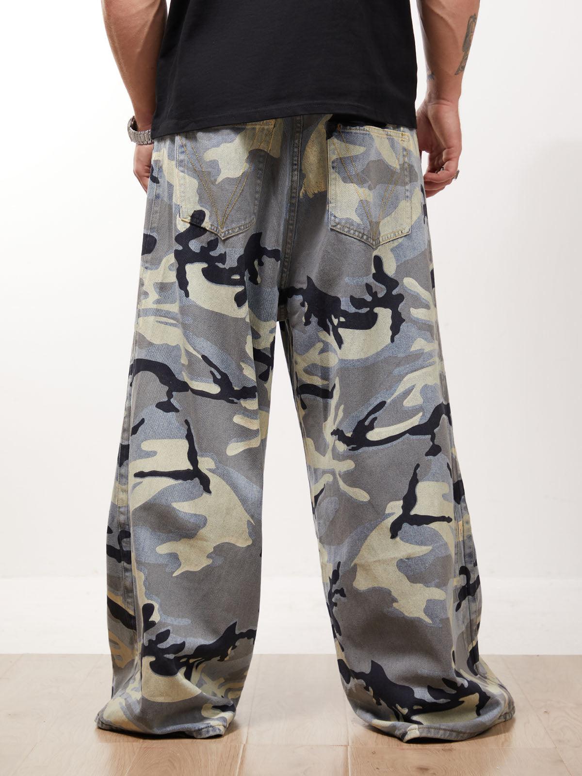 Vaquero Retro Camuflaje Valmont — Distinción urbana irresistible | Camuflaje