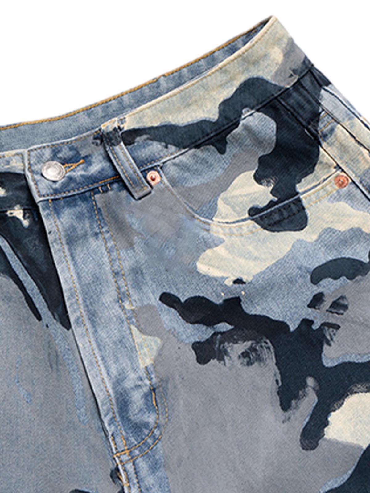 Vaquero Retro Camuflaje Valmont — Distinción urbana irresistible | Camuflaje
