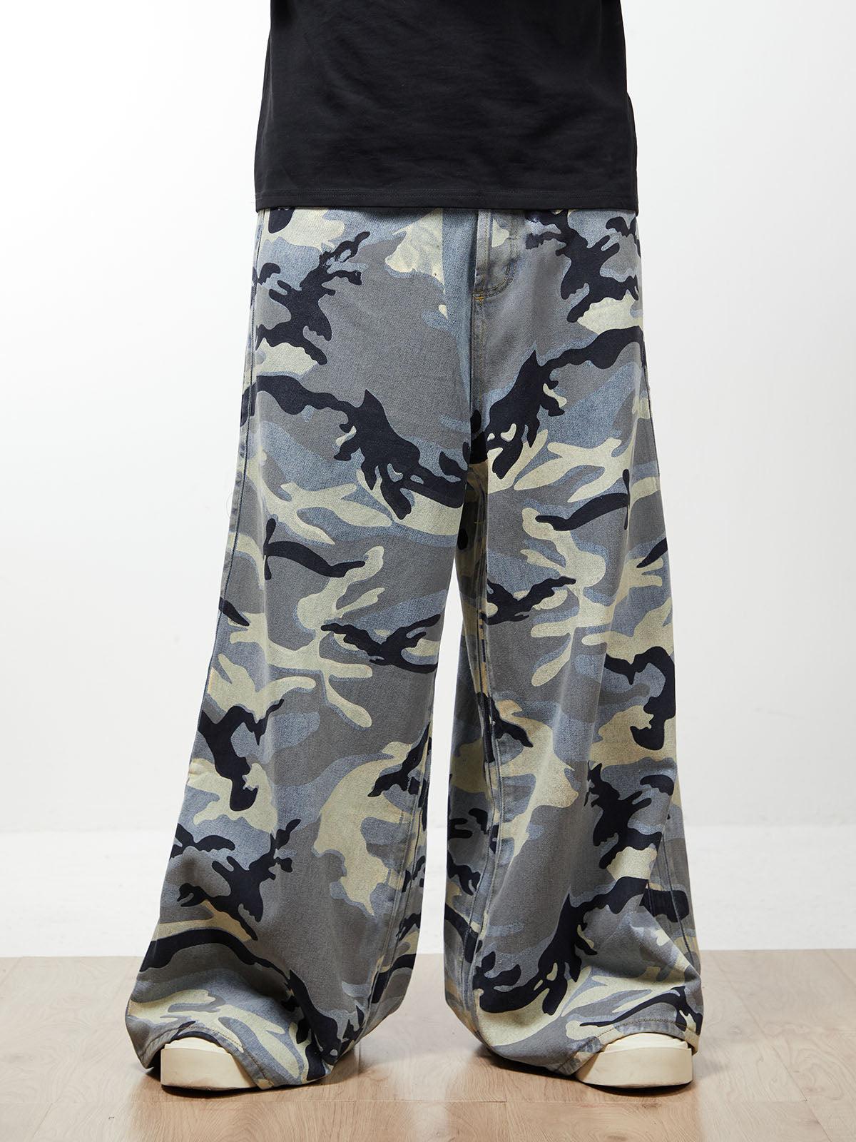 Vaquero Retro Camuflaje Valmont — Distinción urbana irresistible | Camuflaje