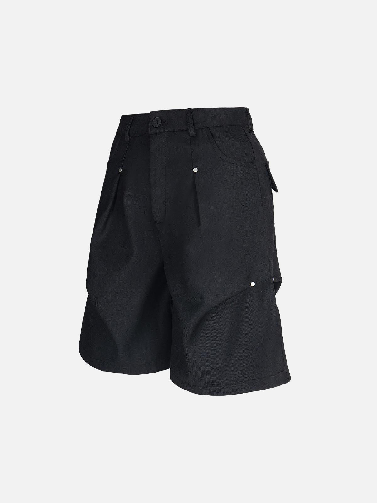 Short Pleated Rivet Valmont — Distinción urbana irresistible | Urban