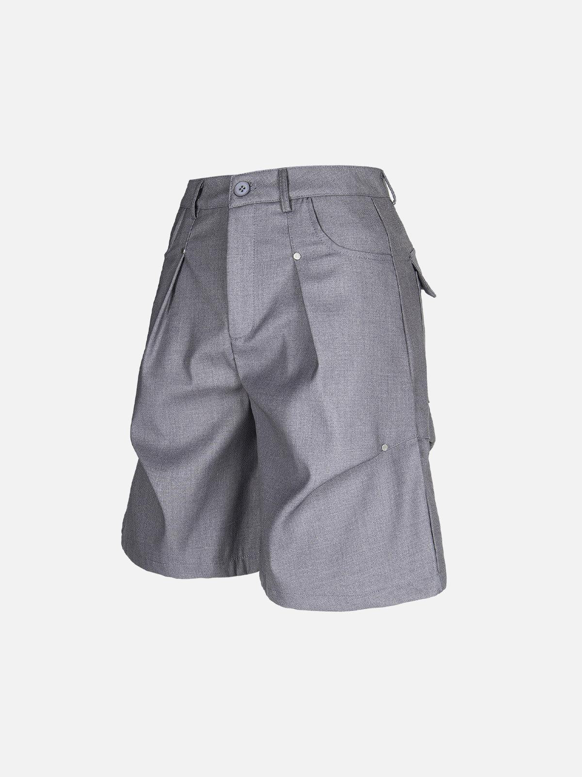 Short Pleated Rivet Valmont — Distinción urbana irresistible | Urban