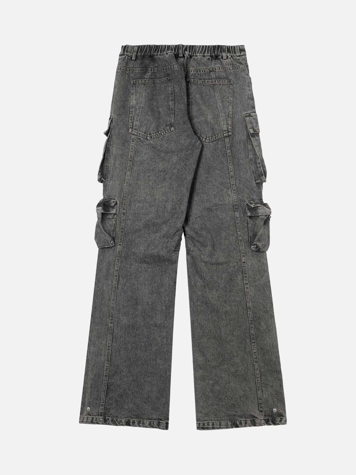 Vaquero Workwear Stitch Valmont — Distinción urbana irresistible | Vintage Wash