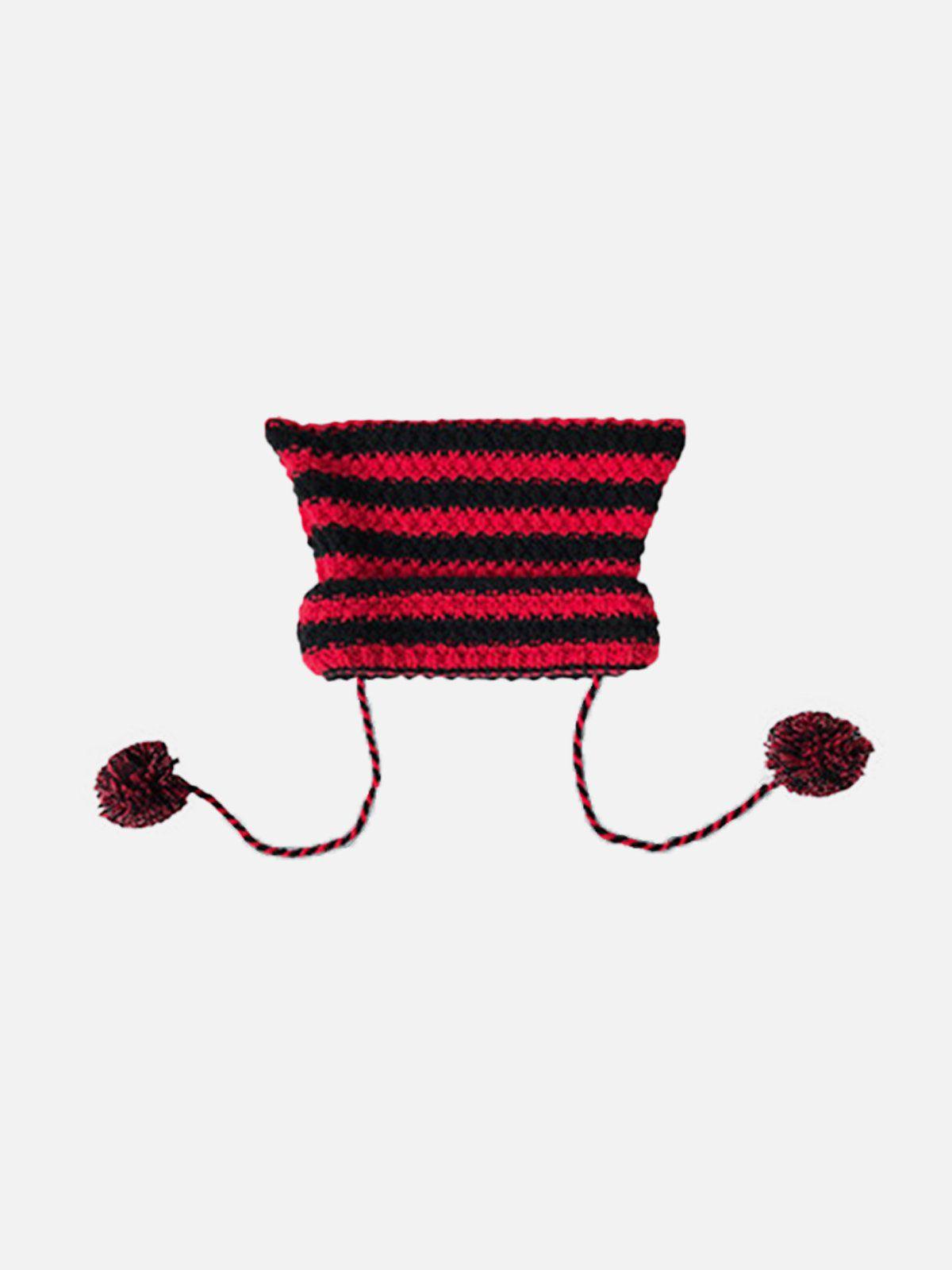 Gorro Devil Cat Ear Valmont — Elegancia irresistible | Rayas