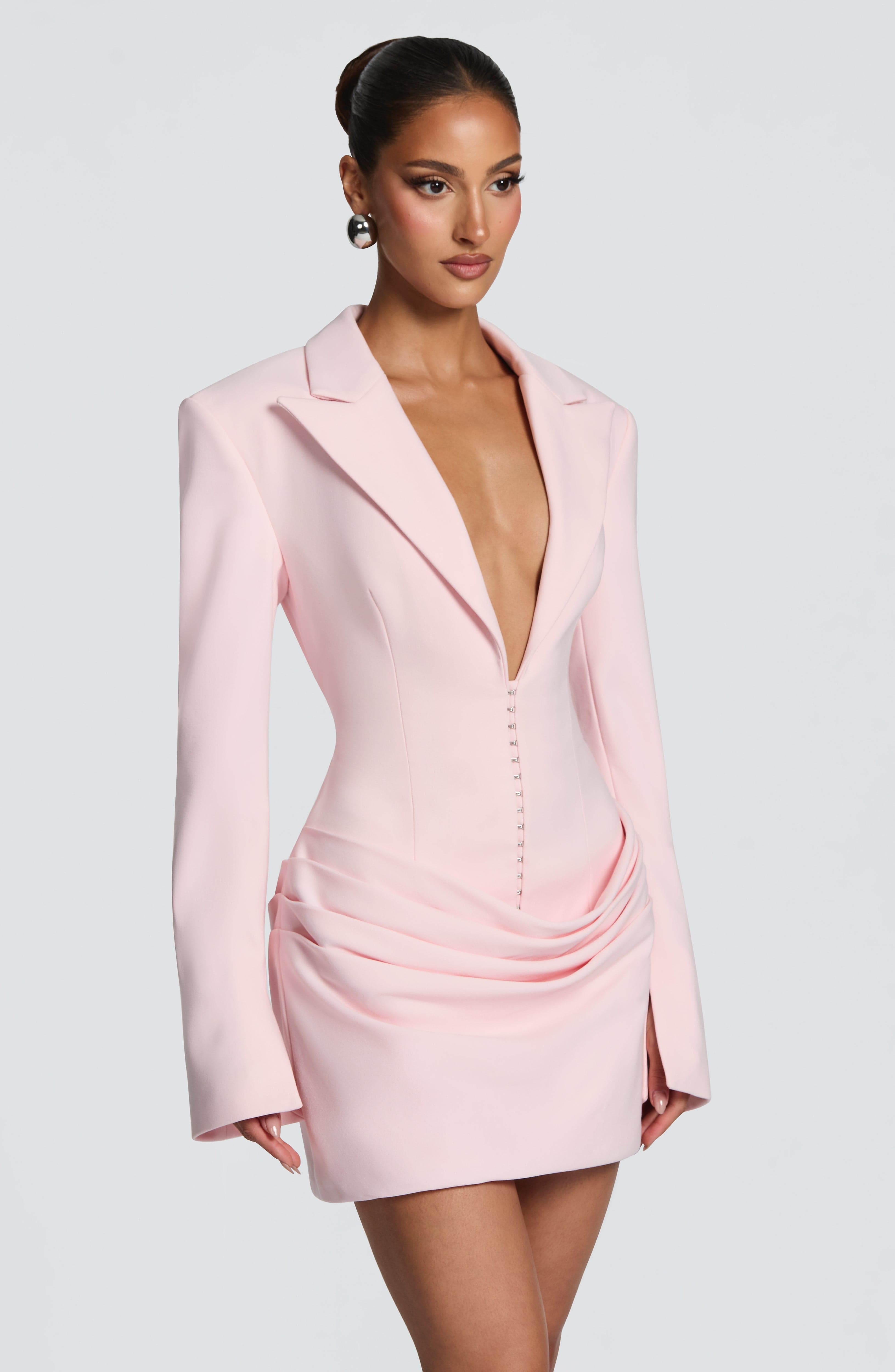 Susie Valmont — Vestido Mini Rubor | Edición Limitada Romántica
