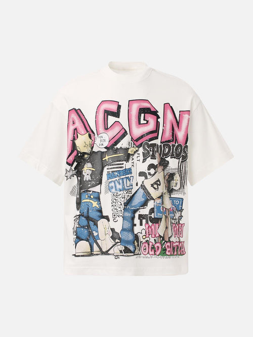 Bold Graphic T-shirt Valmont — Irresistible urban distinction | Urban