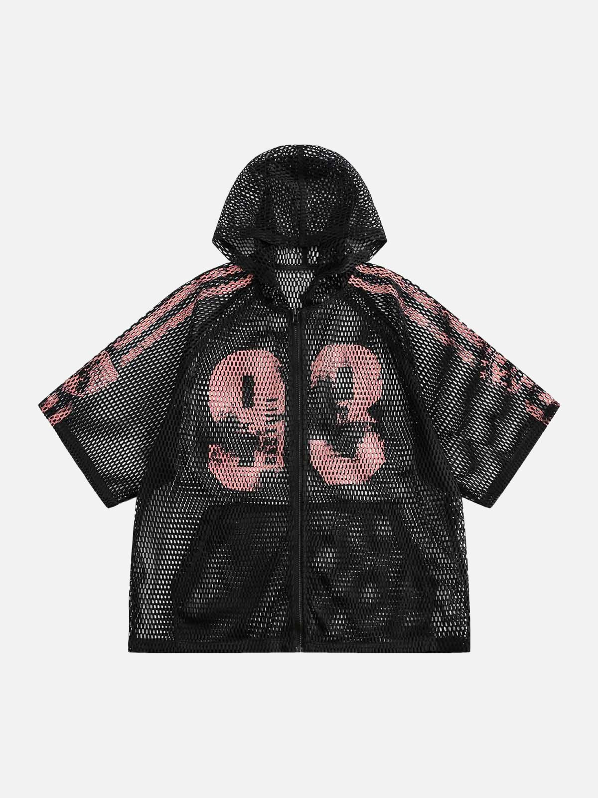 Camiseta Manga Larga Snake Mesh Hoodie Valmont — Distinción urbana irresistible | Urban