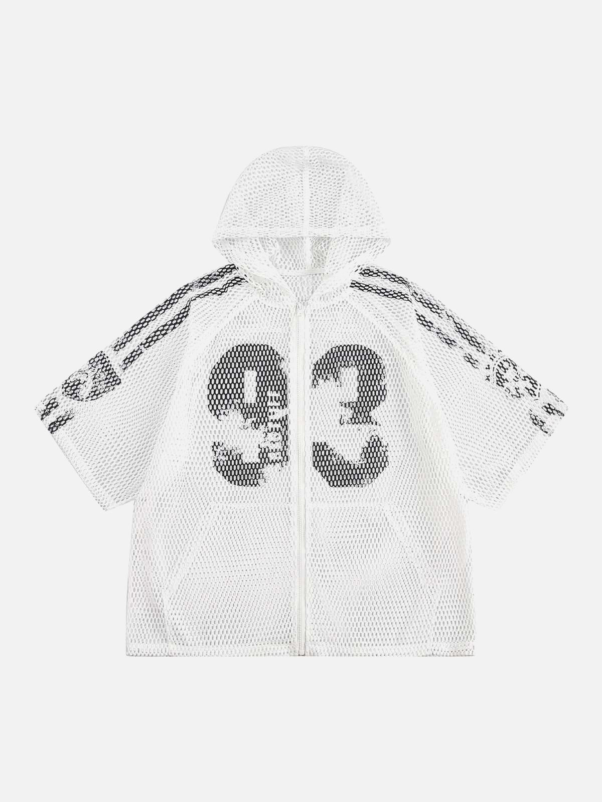 Camiseta Manga Larga Snake Mesh Hoodie Valmont — Distinción urbana irresistible | Urban