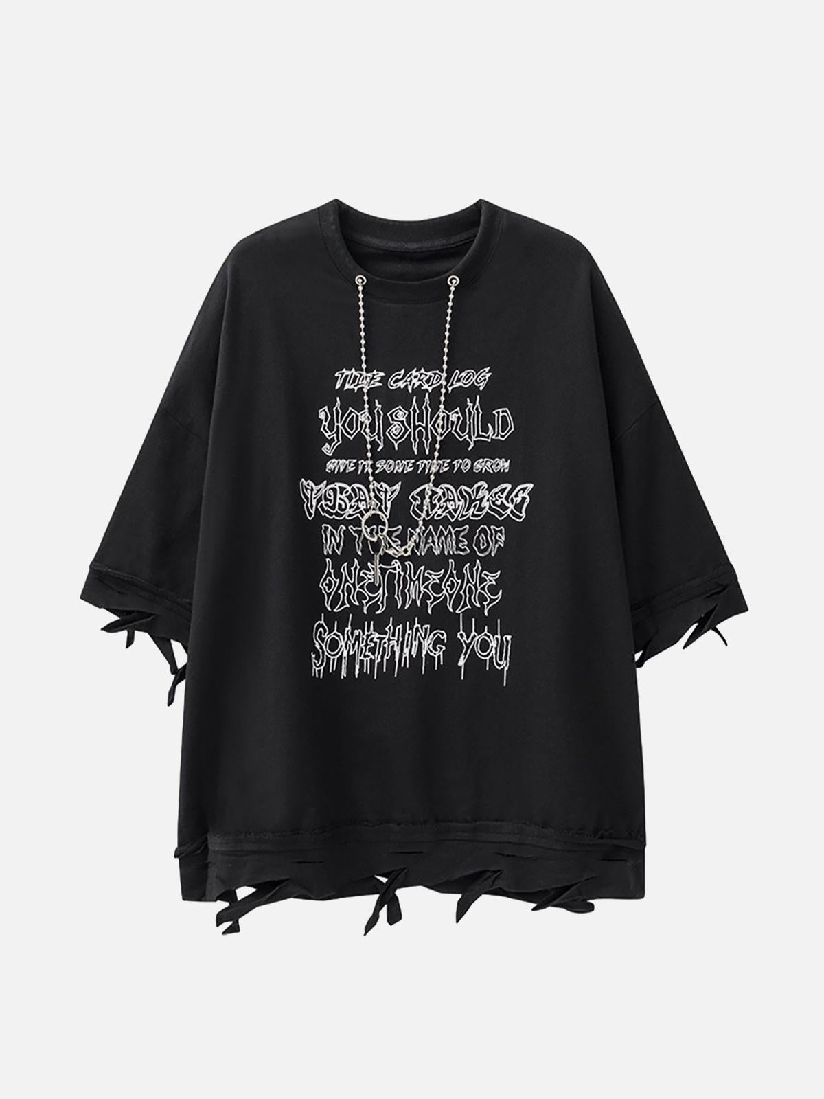 Camiseta Chain Oversized Valmont — Distinción urbana irresistible | Urban