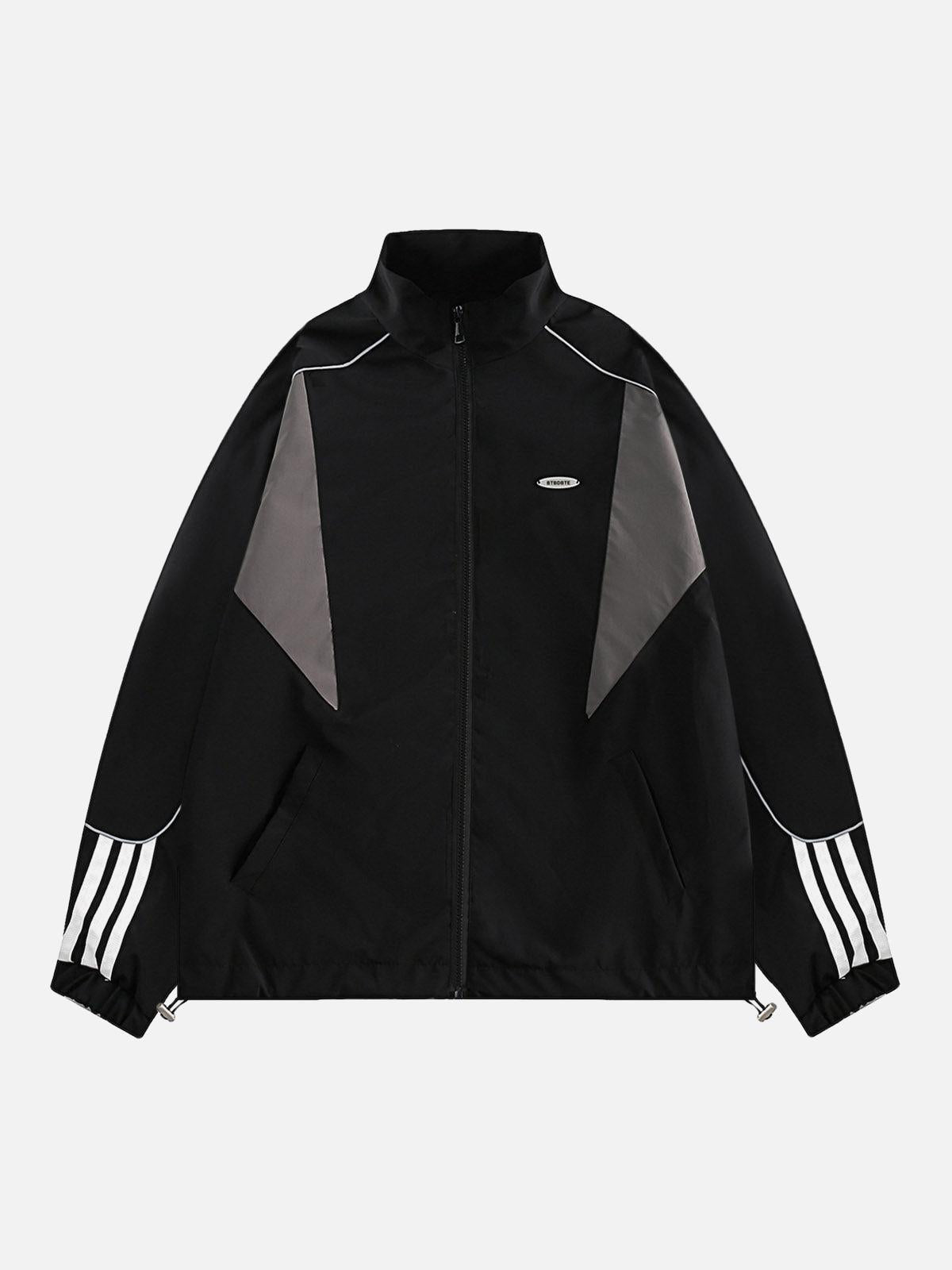 Chaqueta Track Patchwork Valmont — Distinción urbana irresistible | Multicolor