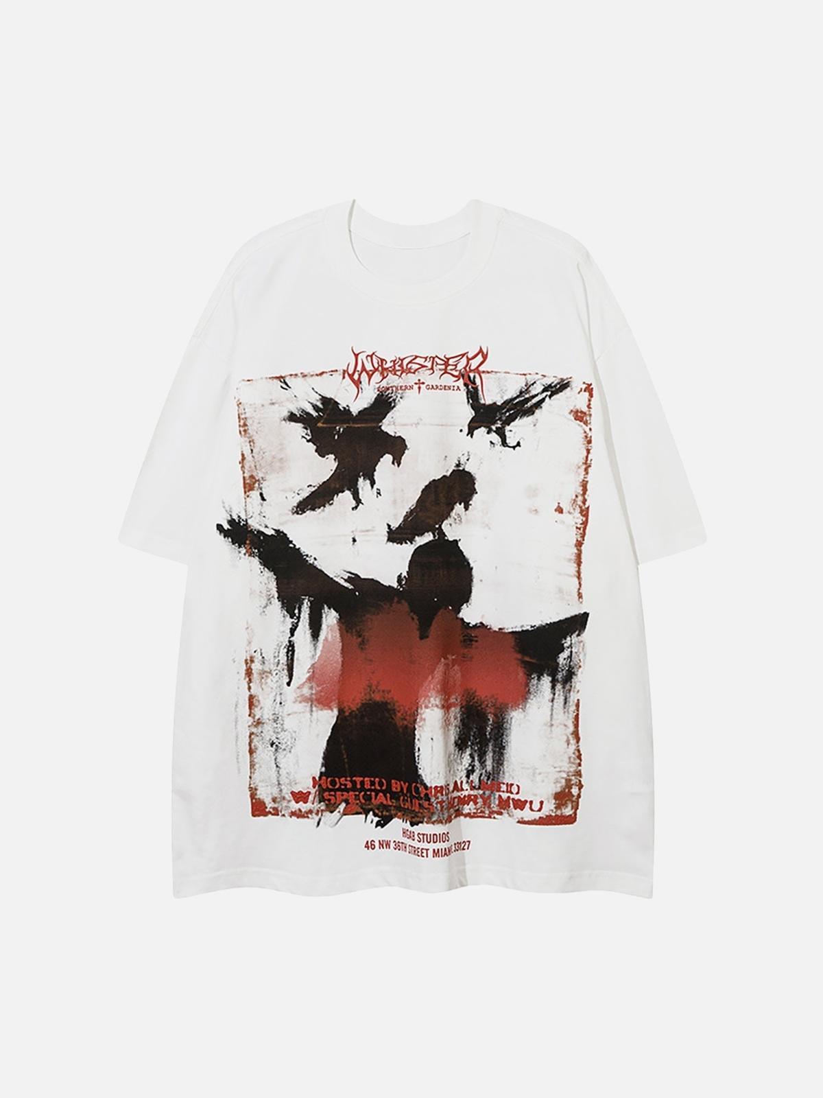 Camiseta Crow Shadow Valmont — Distinción urbana irresistible | Urban