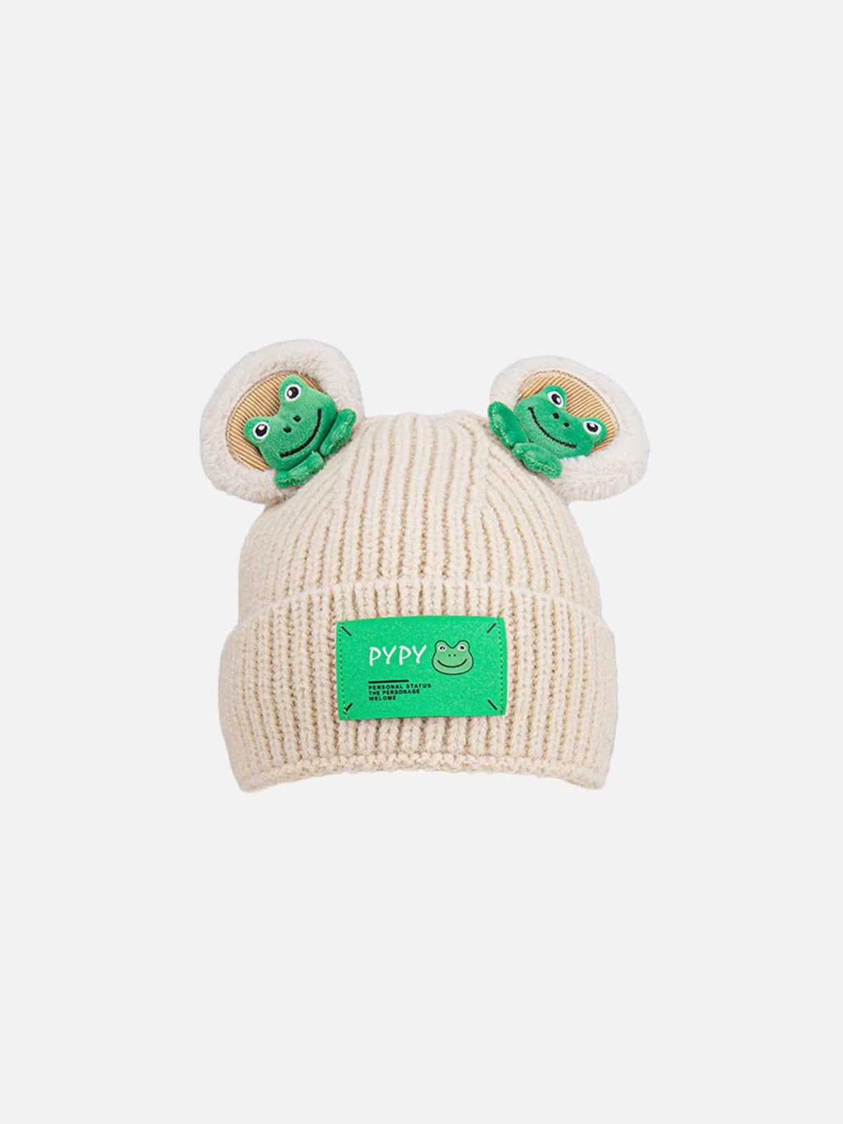 Gorro 3D Frog Valmont — Actitud irresistible | Verde