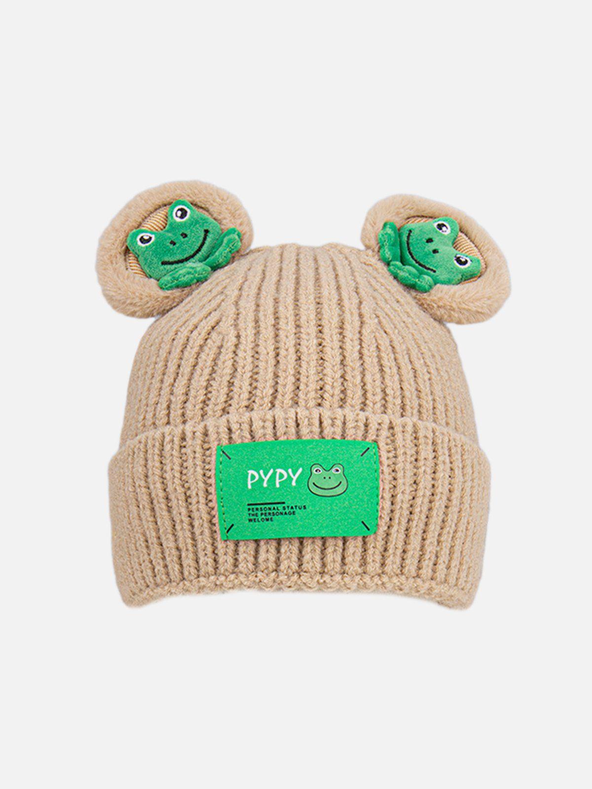 Gorro 3D Frog Valmont — Actitud irresistible | Verde