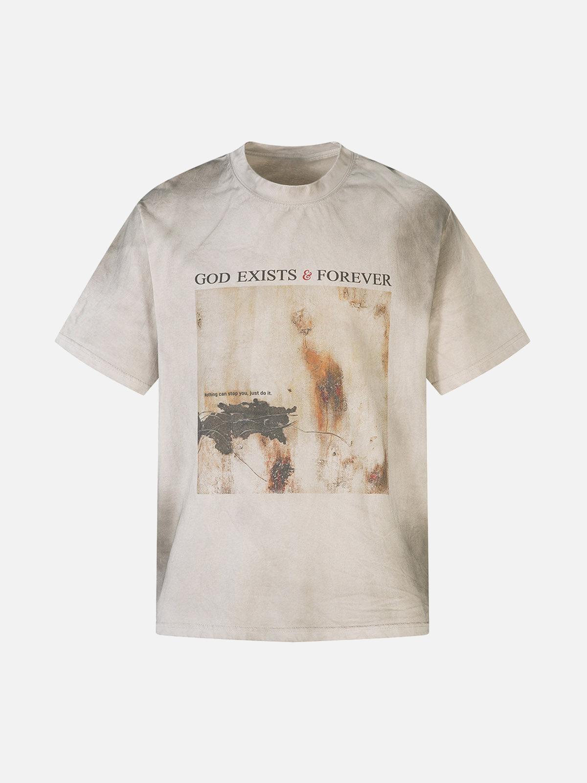 Camiseta Dirty Dye Crew Valmont — Distinción urbana irresistible | Vintage Wash