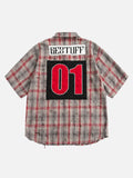 Camisa Plaid Patch Valmont — Distinción urbana irresistible | Plaid
