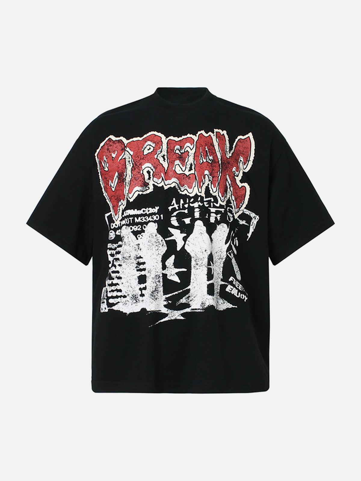 Camiseta Break Print Valmont — Distinción urbana irresistible | Urban