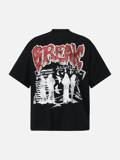 Camiseta Break Print Valmont — Distinción urbana irresistible | Urban