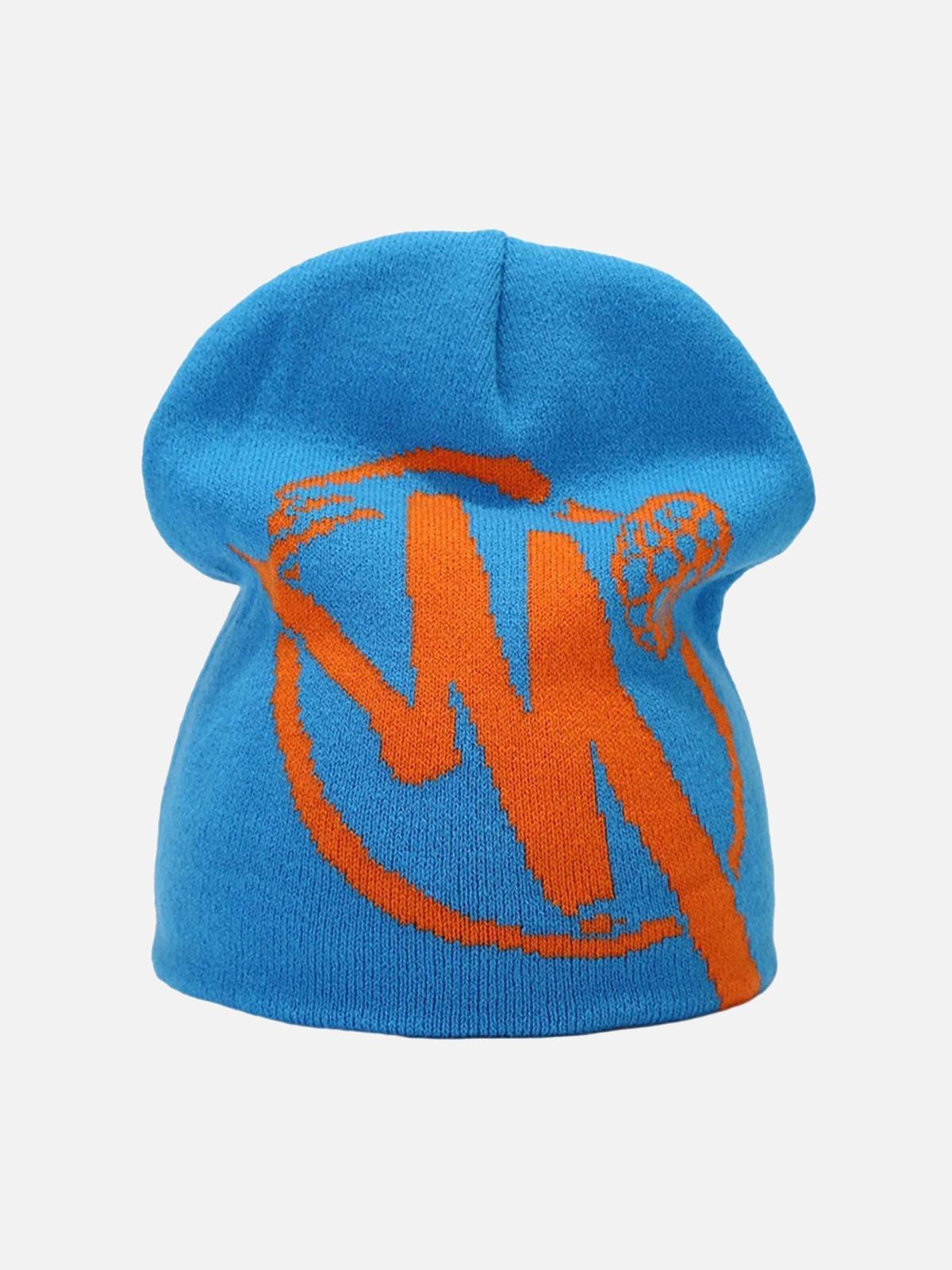 Gorro Hip-Hop Knit Valmont — Actitud irresistible | Negro
