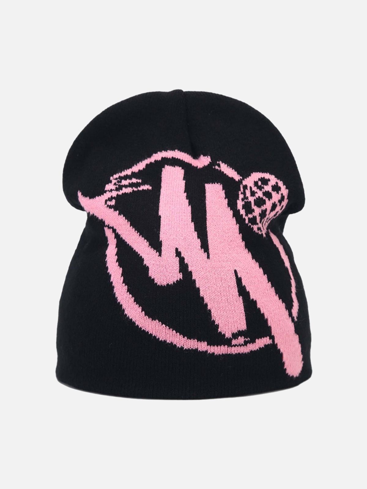 Gorro Hip-Hop Knit Valmont — Actitud irresistible | Negro
