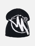 Gorro Hip-Hop Knit Valmont — Actitud irresistible | Negro