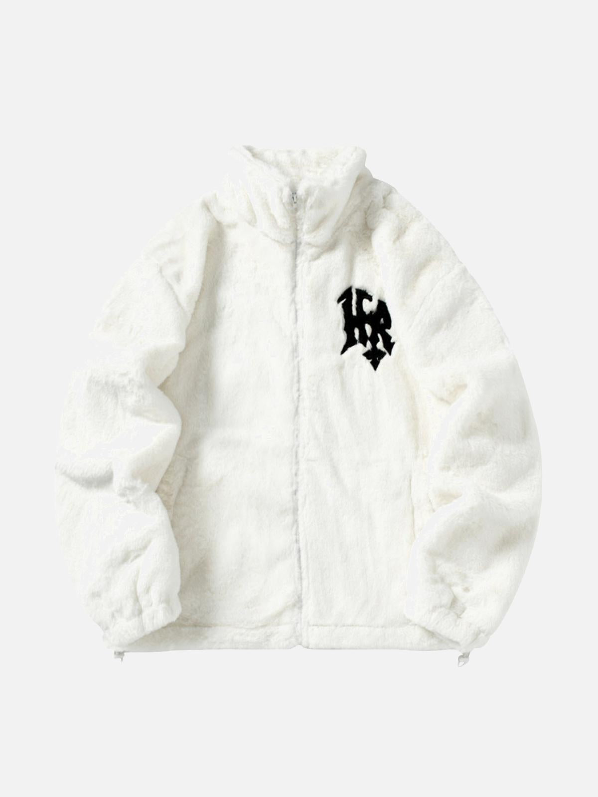 Chaqueta Fur Letter Valmont — Distinción urbana irresistible | Urban