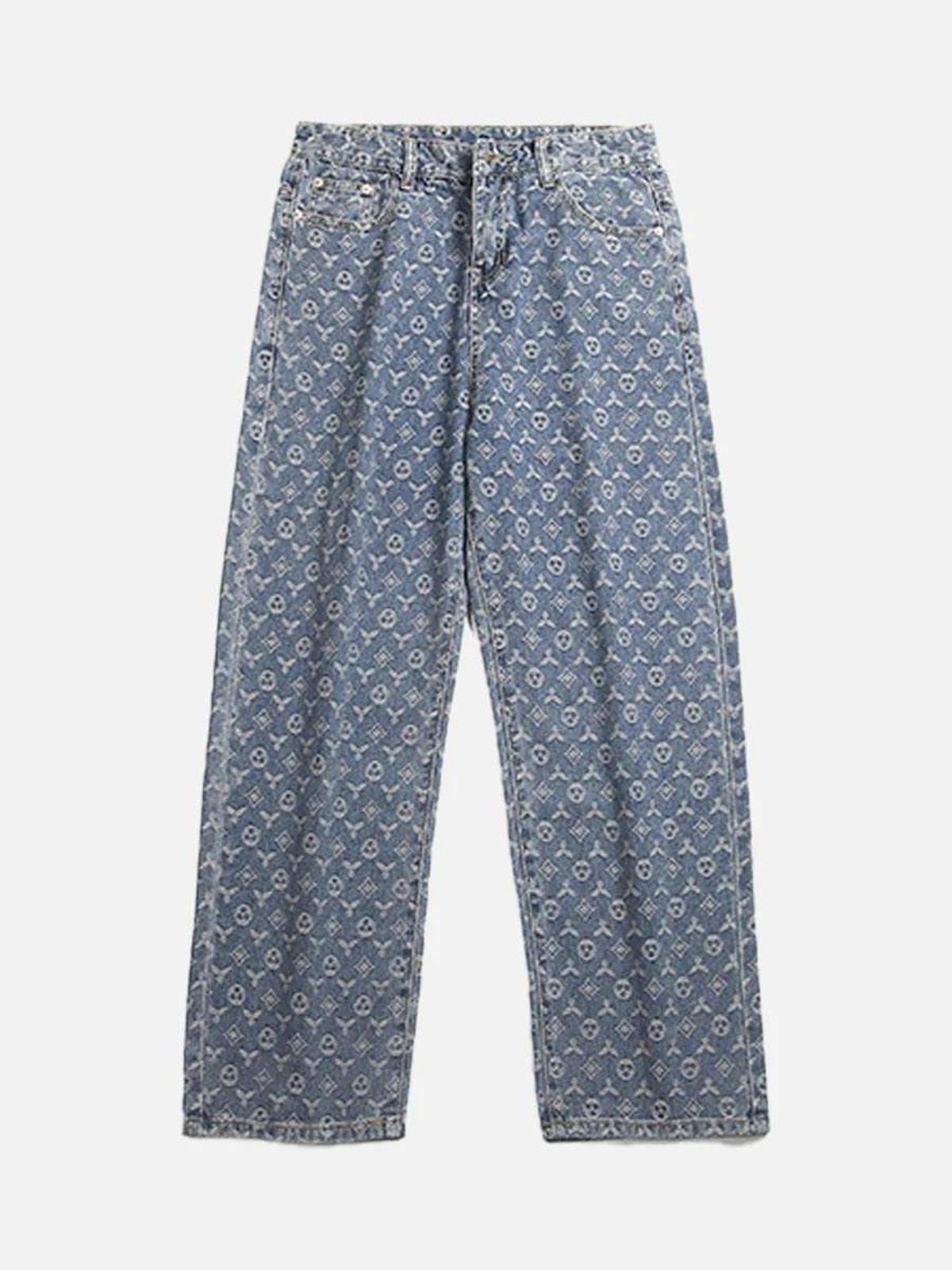 Vaquero Jacquard Denim Valmont — Distinción urbana irresistible | Denim